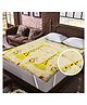 RRC Super Soft 700 Gsm Hollow Fiber Filled Mattress Padding - Yellow