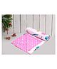 RRC Super Soft Reversible 3 Layer Cotton Baby Dohar Ultimate Swaddle for Baby Boys and Girls- Pink