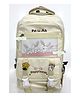 YAMAMA 18 Inches Spacious Design High Quality Durable Fabric Casual Multipurpose Backpack for School Brown