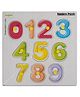 Baybee Wooden Numbers Knob and Peg Board Puzzle  Pre School Learning and Educational Toys for Kids Multicolour -  10 Pieces