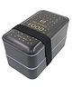 Sanjary Double Leak-Proof Stainless Steel Lunch Box with Spoon 1200 ml (Colour May Vary)