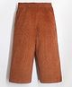 Cherry Crumble By Nitt Hyman Elasticated Accordion Pleated Culottes - Brown