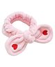 MOMISY Elastic Girl Hair Band Wash Face Spa Headband Washable Facial Band Makeup Wrap Headbands - Pink