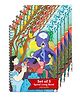 Target Publications A4 Size Spiral Notebook Set of 5 Books - 300 Pages Each