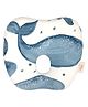 Crane Baby Memory Foam Pillow Caspian Collection - Blue