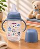 Adore Advanced Nok Nok Wide Neck Feeding Bottle With Handle & Premium Matte Finished Anti Colic Teat - 250 ml