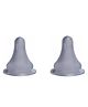 Adore ACT Anti Colic Teat Premium Matte Finishrf Narrow Neck Silicone Nipple - Pack of 2