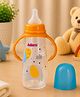 Adore Advanced England Narrow Neck Feeding Bottle With Handle & Premium Matte Designed Anti-Colic Teat- 250 ml