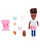 Barbie Toys Chelsea Doll and Accessories Barista Set - Height 14.5 cm (Colour May Vary)