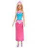 Barbie Dreamtopia Princess Blonde in Colourful Dress - Height 31 cm (Colour and Decorations May Vary)