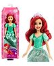 Disney Princess Ariel Posable with Sparkling Clothing and Accessories - Height 28 cm (Colour and Decorations May Vary)