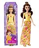 Disney Princess Belle Doll with Floral Printed Skirts - Height 31 cm (Colour and Decorations May Vary)