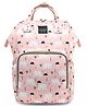 House of Quirk Diaper Bag Maternity Backpack Bear Print  -  Pink