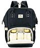 House of Quirk Diaper Bag Maternity Backpack -  Black