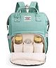 House of Quirk Diaper Bag Maternity Backpack -  Green