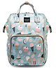 House of Quirk Diaper Bag Maternity Backpack Icecream Print - Blue