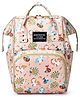 House of Quirk  Diaper Bag Maternity Backpack Fox Print -  Pink