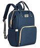 House of Quirk Diaper Bag Maternity Backpack -  Prussian Blue