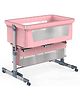 House of Quirk Baby Bassinet 3 in 1 Travel Sleeper Bedside Crib - Pink