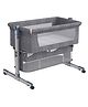 House of Quirk Baby Bassinet 3 in 1 Travel Sleeper Bedside Crib - Grey
