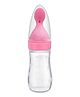 Ortis Squeezy Silicone Food Feeder Pink - 125 ml (Design May Vary)