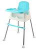 Safe-O-Kid Convertible 4 in 1 Booster Toddler High Chair Baby Booster Seat - Green