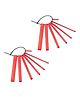Safe-O-Kid Talk Tools Jaw Reusable Speech Therapy Tool Red Pack of 2