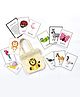 Happy Threads Flash Cards Lion - Off White