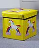 FABINALIV Kids Cartoon Print Multipurpose Foldable Organiser with Lid - Multicolor