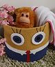 FABINALIV Kids Cartoon Design Multipurpose Foldable Organiser - Multicolor