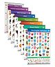 All in One Learning Charts Combo of 8 - English