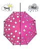 KARBD Colour Changing Auto Open Magic Umbrella Cup Cake Design - Dark Pink