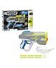 Nerf Hyper Rush 40 Met Hopper Dart Gun - Grey
