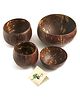 Thenga Coconut Shell Round Bowl Brown - 900 ml 500 ml 150 ml 200 ml