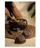 Thenga Salt and Pepper Shakers - Brown