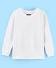 Pine Kids Cotton Full Sleeves Thermal Vest Solid Colour - Off White