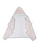 Taabartoli Hand Block Printed Hooded Towel for Kids Marigold - Multicolor
