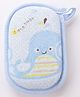 Bath Sponge Dolphin Print - Blue