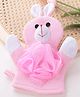 Bath Sponge Bunny Shaped - Pink