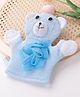 Bath Sponge Bear Shaped - Blue