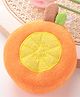 Bath Sponge Orange Shaped Loofah - Orange & Yellow