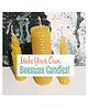 Pratha Naturals DIY Kit, Beeswax Hand Rolled Candle- 200g