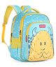 Babyhug Cute Monster School Backpack Blue - Height 16 Inches