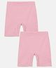 Mackly Pack Of 2 Solid Shorts - Pink