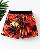 Kookie Kids Swimming Trunk With Sun Set Print - Multicolour