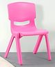 Strong and Durable  Plastic School Study Chair Medium Size - Pink