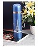 Passion Petals BPA Free Double Walled Vacuum Insulated Stainless Steel Water Bottle Blue - 500 ml