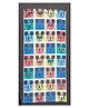 JARS Collections 100% Cotton  Super Soft Baby Bath Towel Cartoon Print -Multicolor