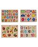MINDMAKER Wooden Puzzle with Knobs - Multicolour