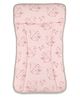 Masilo Changing Mat Nuts About You Rabbit Print - Pink